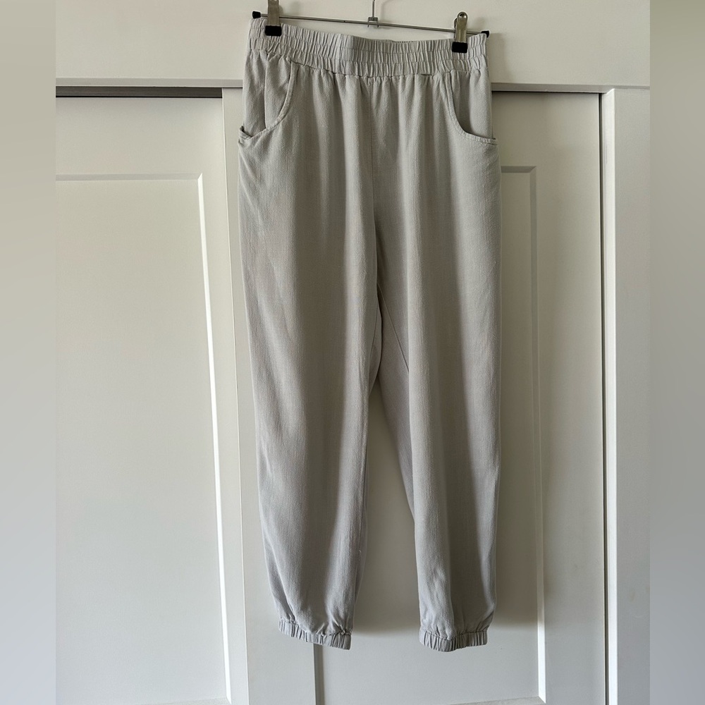 Light Gray Jogger Pants